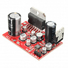 Усилитель звука на TDA7379  2*39W, с предусилителем на AD828, DC 12V (FUT-TDA7379), Китай