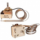 Терморегулятор TR-127 капиллярный для электрообогревателей, котлов, духовок, NC/NO, 250В, 16А, d датчика -6 мм , Китай