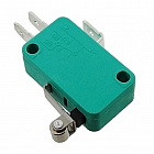 Микропереключатель KW1-103-6 с лапкой с роликом, ON-(ON) SPDT/ 5 А/ 250(125) В/-25...+80 °C, Китай
