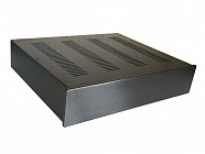 Корпус для аудио AL4309S black, 430*90*358 , алюминий, лицевая панель алюминий 8мм, Китай