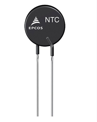 B57364S0100M, NTC-термистор 10Ом 5.1Вт ±20% (2 вывода), EPCOS