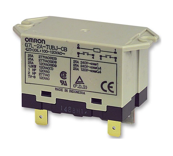 Схема подключения реле omron g7l 2a tub