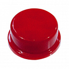 Колпачок SWT-9R-R красный,  круглый,  для тактовой кнопки 12x12мм, h=5.8мм, BM