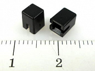 Колпачок SWT-81-61 K L=4 черный, 4*4*5,5мм / отв.под толк. 2,5*2,5мм., DPT