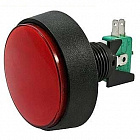 Кнопка GMSI-1B-C красная, 63мм , no(nc)+nc(no), LED 12В, 125/ 250VAC, 5A, Китай