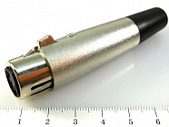 CANNON (XLR) 55 5F розетка кабельная, 5 контактов  , CANNON