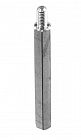 Стойка PCHSN-35 (H-L3500-4100-5-03-1N1W) шестигранная, 35mm, М3, латунь никелированная, CONNFLY